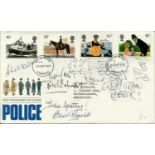 Great Train Robbery,  1979 Police GPO FDC with neat typed address signed by Charlie Wilson, Buster