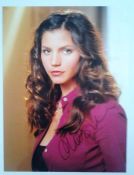 Charisma Carpenter autographed large 16 x 12 photograph. Good Condition