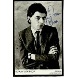 Rowan Atkinson signed 6 x 4 not the nine o’clock news era photo and signed typed letter. Good