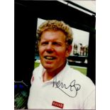 Mark Cox tennis player world number 13 in August 1977 signed colour 8x6 photo.  Good condition