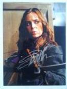 Eliza Dushku autographed large 16 x 12 photograph. Condition