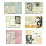 Vintage autograph collection 1 Tony Mercer signature piece fixed to Autograph album page with