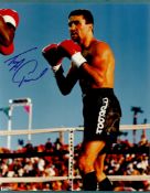 Jeff Fenech Australian World champion 85-87 signed 10x8 colour photo.  Good condition