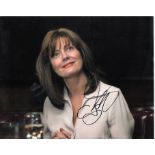 Susan Sarandon 10x8 colour photo of Susan, signed by her in NYC. Good Condition