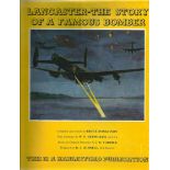 Lancaster the story of a famous bomber by Bruce Robertson hardback book.  Bookplates attached to