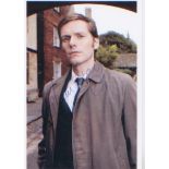 Morse. A  signed p/c sized picture of Shaun Evans as ‘Endeavour.’ Excellent.