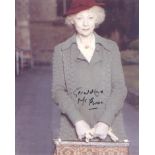 Agatha Christie. A 10”x8” picture of Geraldine McEwan in character as ‘Miss Marple.’ Excellent.