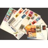 First day cover collection. 110 first day covers from 1960s 1990s with hand written addresses.