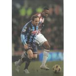 David Vaughn in Blackburn strip signed colour 12x8 photo. Good condition