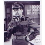 Ian Carmichael. A 10”x8” signed picture in character from ’Reach for the Sky.’  Excellent.