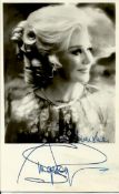 Ginger Rogers signed 6 x 4 b/w photo reasonable condition
