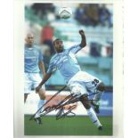 Fabio Liverani in Lazio strip signed colour 10x8 photo. Good condition