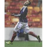 Shaun Maloney in Scotland strip signed colour 10x8 photo. Good condition