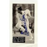 International Spin Bowlers Cricket Legends collection 13 top cricket names signed on cards, magazine
