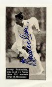 International Spin Bowlers Cricket Legends collection 13 top cricket names signed on cards, magazine