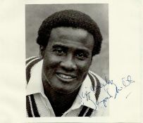 Middlesex Overseas Cricket Legends collection 21 top cricket names signed on cards, magazine