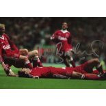 LIVERPOOL 8x12 inch photo hand signed by former Liverpool & England defender Neil 'Razor' Ruddock.