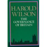 HAROLD WILSON Hardback book "The Governance of Britain" by Harold Wilson signed to title page by the