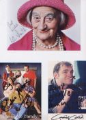 Royle Family. Caroline Aherne, Craig Cash and Liz Smith. A trio of p/c sized pictures. Excellent.