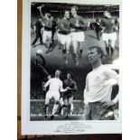 JACK CHARLTON 16x12 inch photo signed by England 1966 World Cup winner Jack Charlton. Good