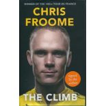 TOUR de FRANCE Brand new and Unread hardback book 'The Climb' signed by Tour de France winning