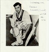 Cricket Wicket Keeping Legends collection 8 top cricket names signed on cards, magazine photos light