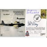 PATHFINDERS PILOT RAF bomber series cover signed by Hamish Mahaddie DFC. Good Condition