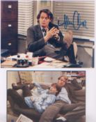 Men Behaving Badly. Martin Clunes & Neil Morrissey. A pair of p/c sized pictures in character