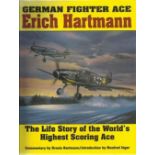 The life story of the World’s highest scoring ace – German fighter ace Erich Hartmann.  Bookplate