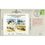 BATTLE OF BRITAIN 72nd anniversary of the formation of No72 Squadron cover signed by Group Captain