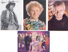 Dr Who. Tom Baker, Colin Baker (dedicated), Peter Davison and John Simm (dedicated.) 4 p/c sized