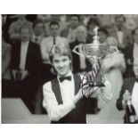 STEPHEN HENDRY 8x10 inch photo hand signed by former Snooker world champion Stephen Hendry. Good