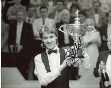 STEPHEN HENDRY 8x10 inch photo hand signed by former Snooker world champion Stephen Hendry. Good