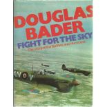 Fight for the Sky – the story of the spitfire and hurricane by Douglas Bader hardback book.
