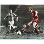 LIVERPOOL 8x10 inch photo hand signed by former Liverpool striker David Fairclough. Good Condition