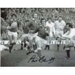 PHIL BENNETT 8x10 inch photo hand signed by former Welsh Rugby Union legend Phil Bennett. Good