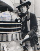 Dr Who. Tom Baker. Dedicated 10”x8” picture in character as ‘Dr Who.’ Excellent.