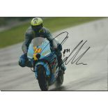 Motorcycling Star Colour 8x12 photograph autographed by Australian motorcycle racer Chris Vermeulen