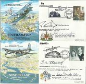 RAF Planes & Places VIP signed collection.  RAF(P&P)1 – 31 with two or more signed varieties of