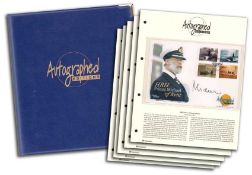 Autographed Official FDC collection of Eleven Autographed Editions First Day Covers in official