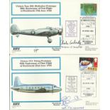 VAFA Brooklands Museum Signed cover collection. Album with lots of special signed VAFA covers over