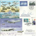 JSCC Third Co-Coordinated & 80th ann RAF series collection over 50 covers from JS(CC)1 Red Stars