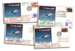 Concorde Cover collection. Two binders of approx. 140 flown Concorde covers, mainly British