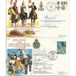 Joint Services AC special signed collection of about 60 covers from JS(AC)51 Royal Tournament to