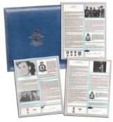 RAF Bomber Command Collection Signed Profiles - Each set of profiles is supplied mounted in its own