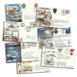 50th Ann WW2 JS50 Special Signed cover collection. A complete set of the JS50 series of covers