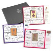 Nineteen large DM Medal Special Signed Covers. The unbelievably rare set of 19 special signed large