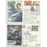Luftwaffe & US Aces collection of 6 albums of over 300 RAF covers produced by the famous German