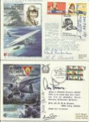 Luftwaffe & US Aces collection of 6 albums of over 300 RAF covers produced by the famous German