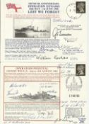 Navy signed cover collection. Many albums of official Navy covers, many hundreds of autographs of